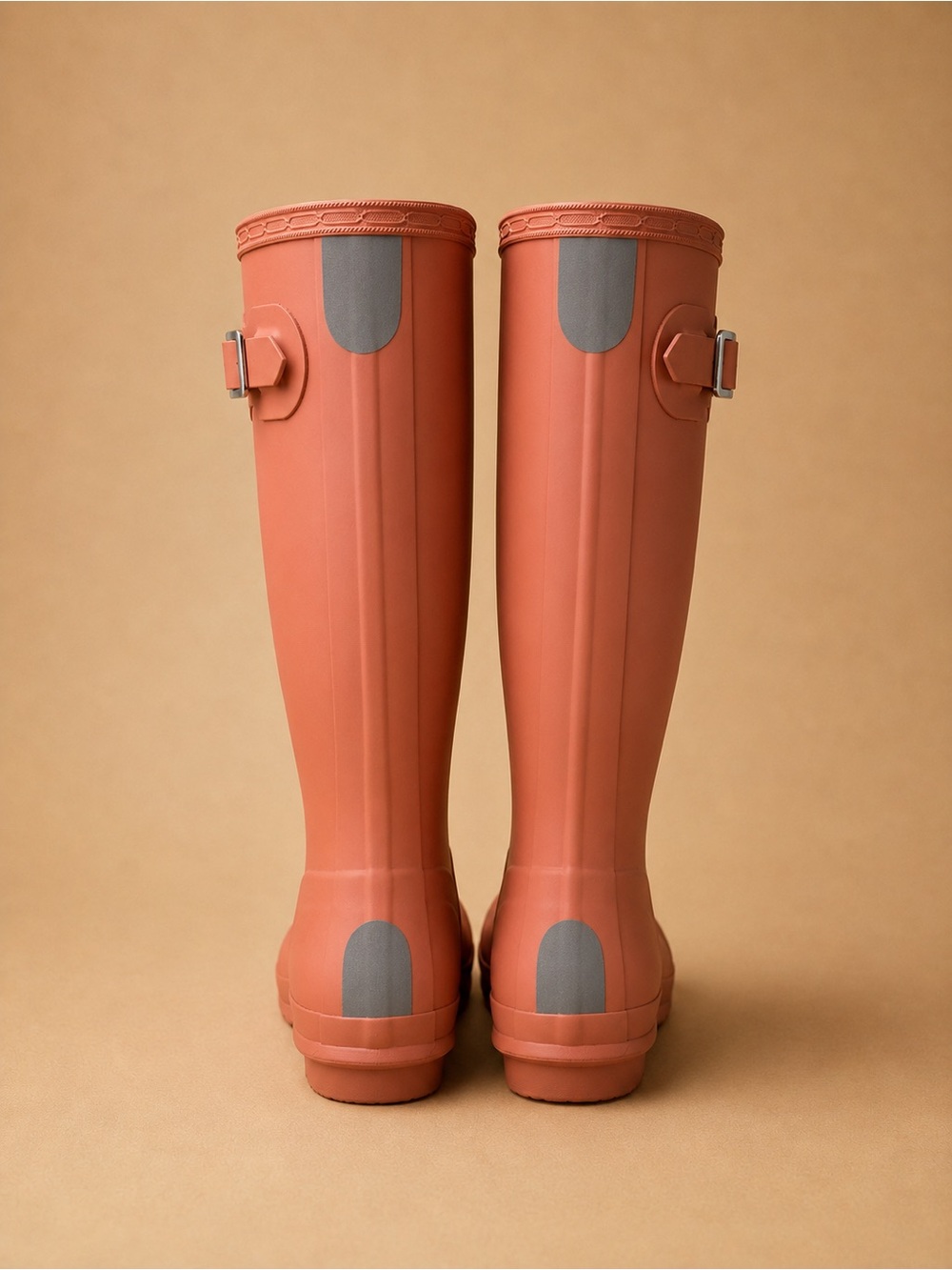 Hunter Original Kids Tall Rain Boots Terracotta Pink EU 37 | Kids 5 | Women’s 6 - Picture 2 of 6